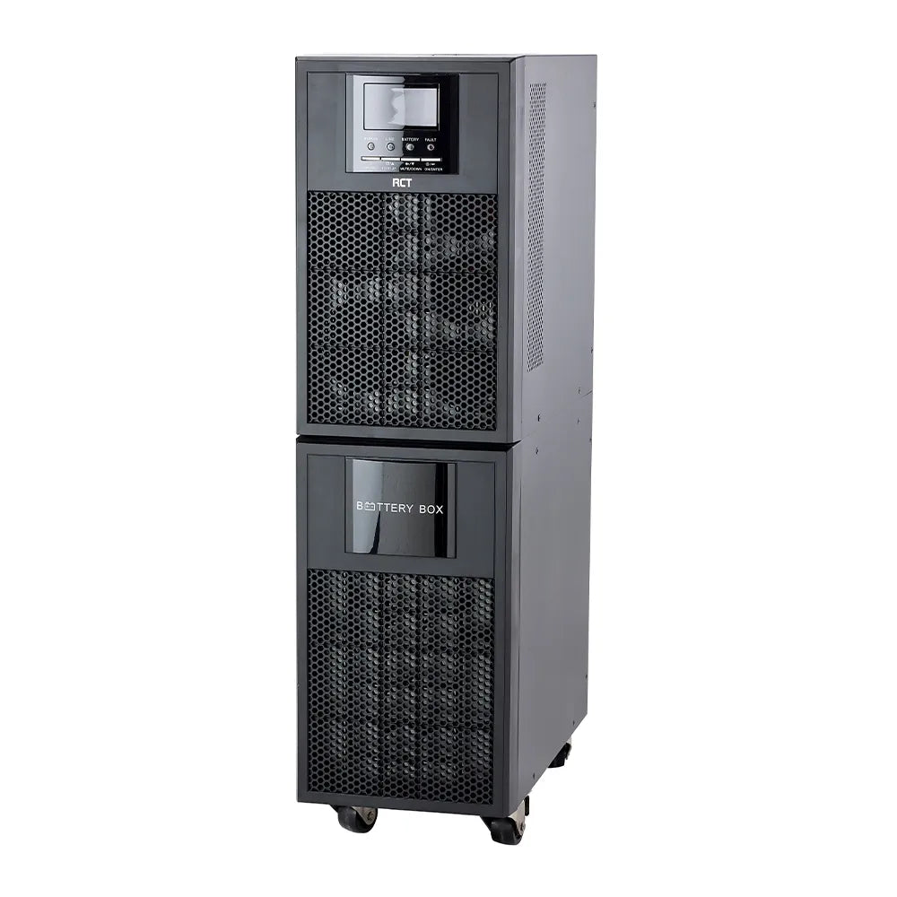 Portable Power Rct 6000VA/4800W Online Tower Ups (16X12V/9AH Battery) Battery 6 Month Warranty Only!.