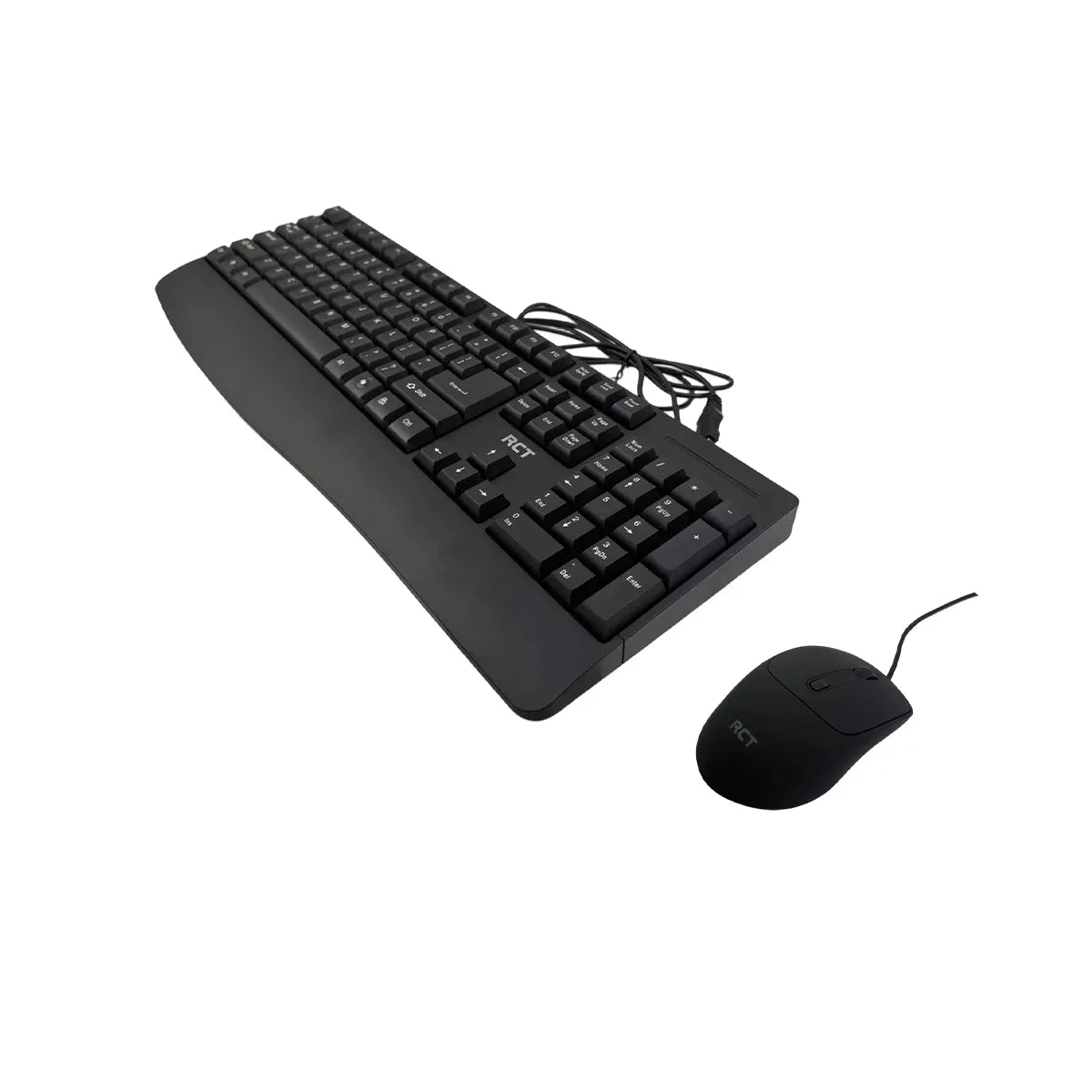 Rct Peripherals Rct Wired USB Keyboard & Mouse Combo | 104-KEY Membrane Keyboard | Ai Tool Key | Optical Mouse; 1000-3200 DPI image 4