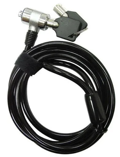 Rct Peripherals Rct Keyed Notebook Security Lock; T-Bar/ Kensington Lock Compatible; 2 Keys; 1.8M