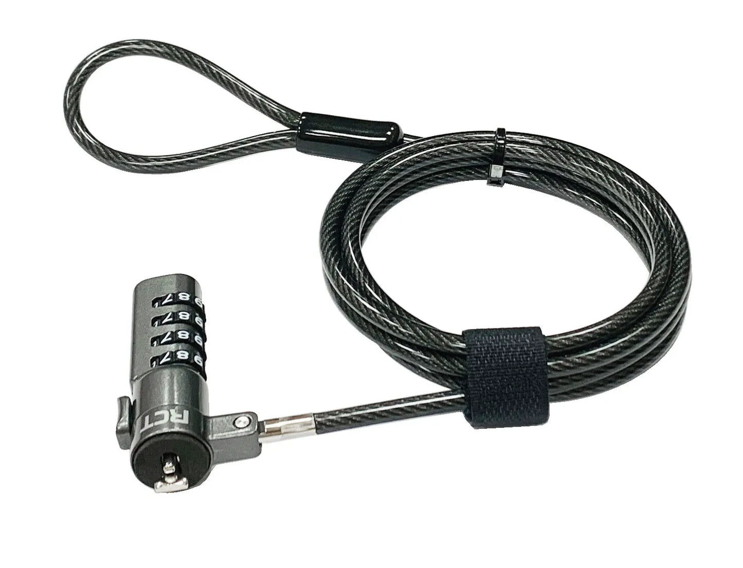 Rct Peripherals Rct 4 Digit Security Lock; T-Bar/Kensington Lock Compatible Plus Adapter Kit For Devices With No Slot; 1.5M