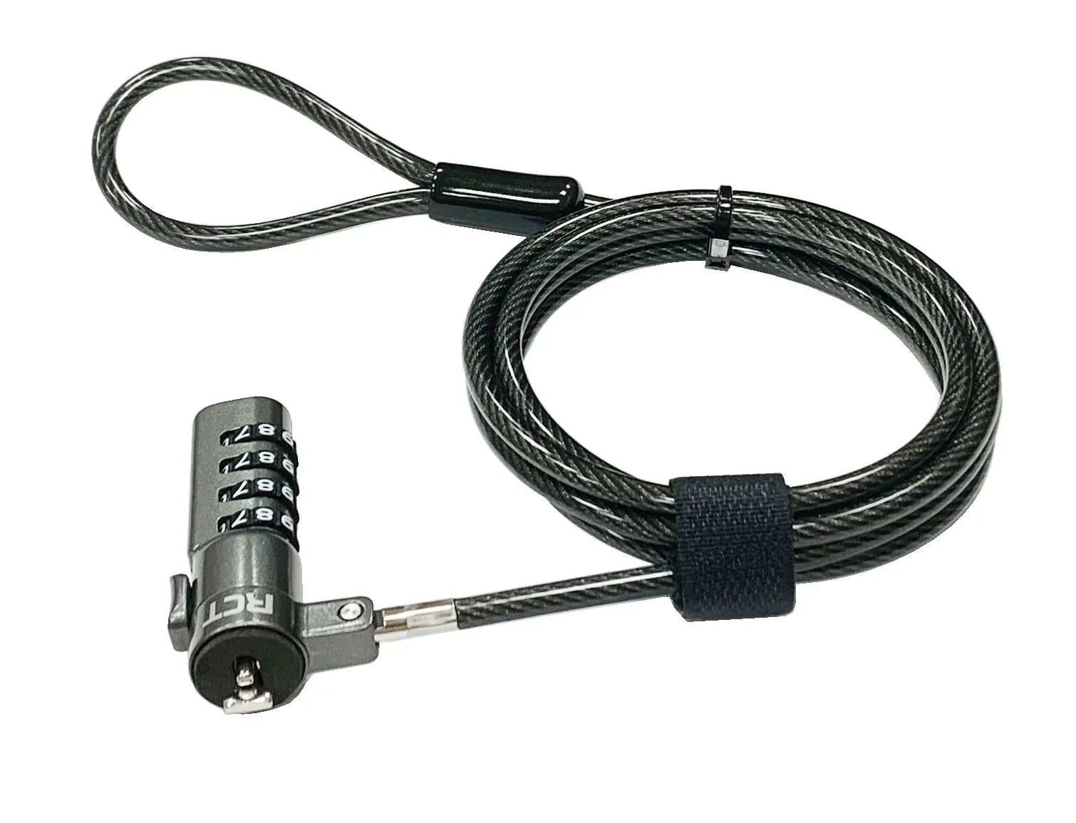 Rct Peripherals Rct 4 Digit Security Lock; T-Bar/Kensington Lock Compatible Plus Adapter Kit For Devices With No Slot; 1.5M