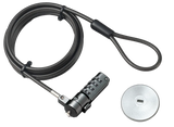 Rct Peripherals Rct 4 Digit Security Lock; T-Bar/Kensington Lock Compatible Plus Adapter Kit For Devices With No Slot; 1.5M image 2