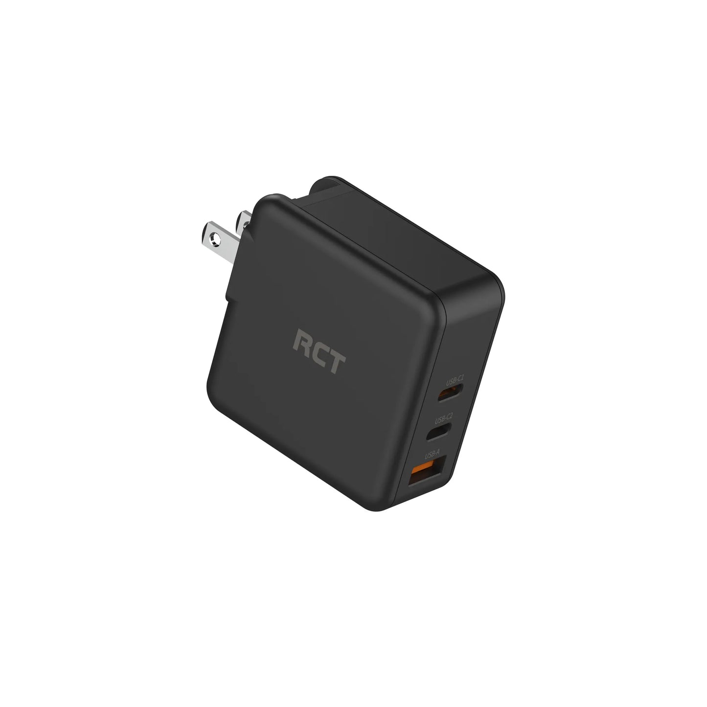 Rct Peripherals Rct 65W Gan Fast Charging Travel Kit Travel Adapter + (eu+uk+sa) Plug And Cable