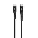 Rct Peripherals Rct USB-C To USB-C Pd 100W (5A) Cable; 2M; Braided; LED Display