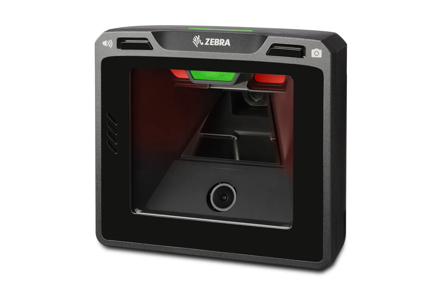 Zebra SP7208: Single Plane; Vertical; Multi-Interface; Aux Port; Standard Range; Midnight Black image 3