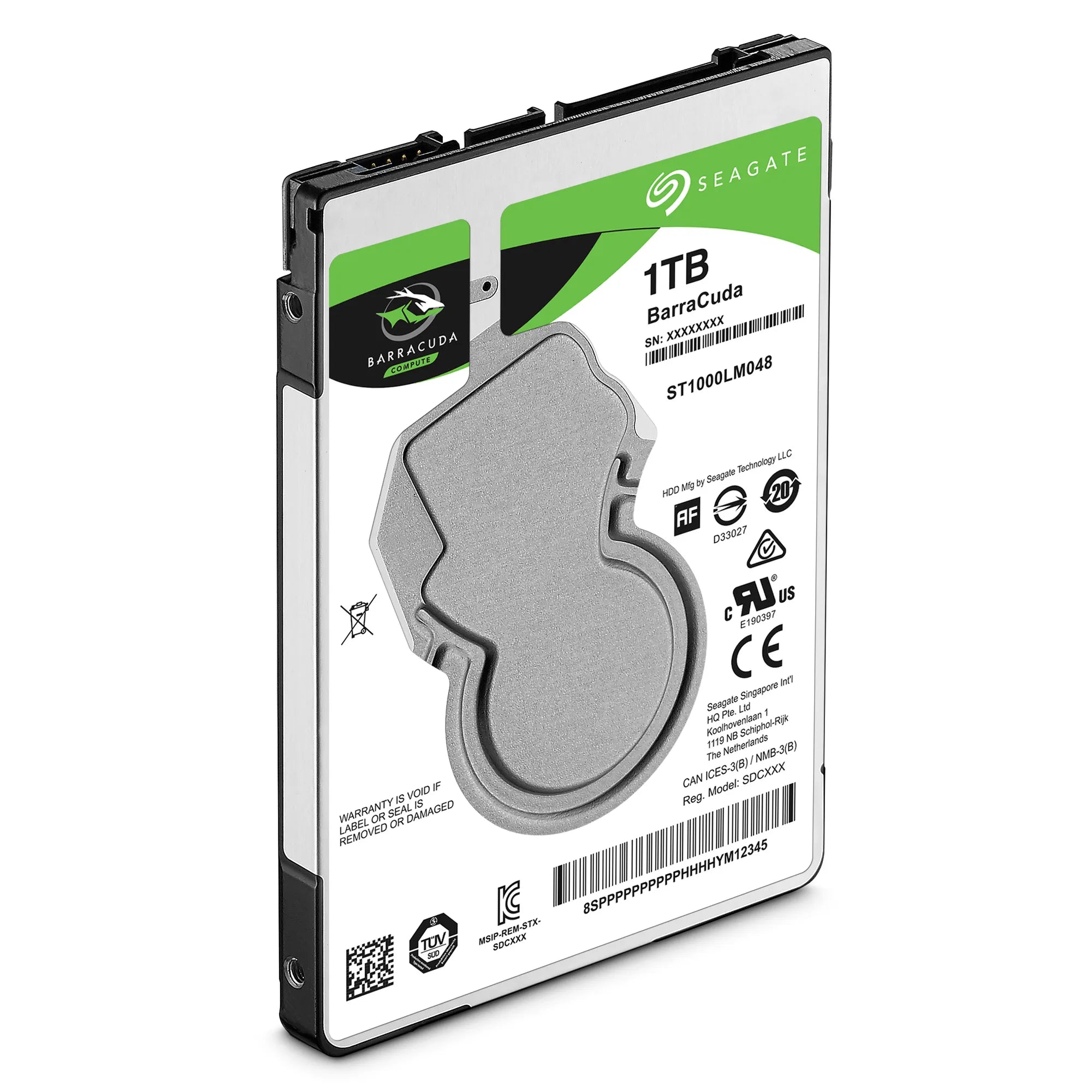 Seagate Barracuda 1TB; 2.5'' Notebook Drive; SATA 6GB/S; Rpm 5400; 128MB Cache 7MM image 5