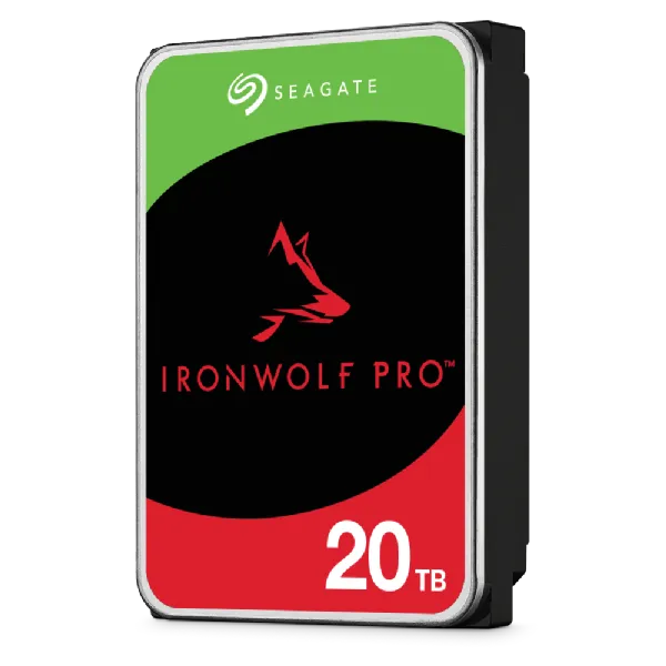 Seagate Ironwolf Pro ST2000NT001 20TB 3.5'' Hdd Nas Drives 7200 Rpm; SATA 6GB/S Interface; 256MB CACHE;550TB/YEAR; Unlimited Bay