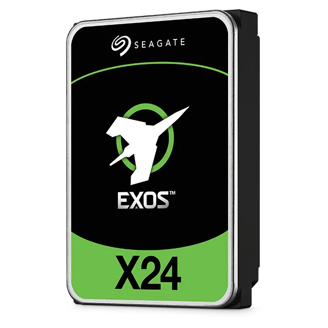 Seagate Exos X24 24TB Hdd; 3.5''; 6GB/S SATA 4KN/512E; Rpm 7200; 5 Year Limited Warranty