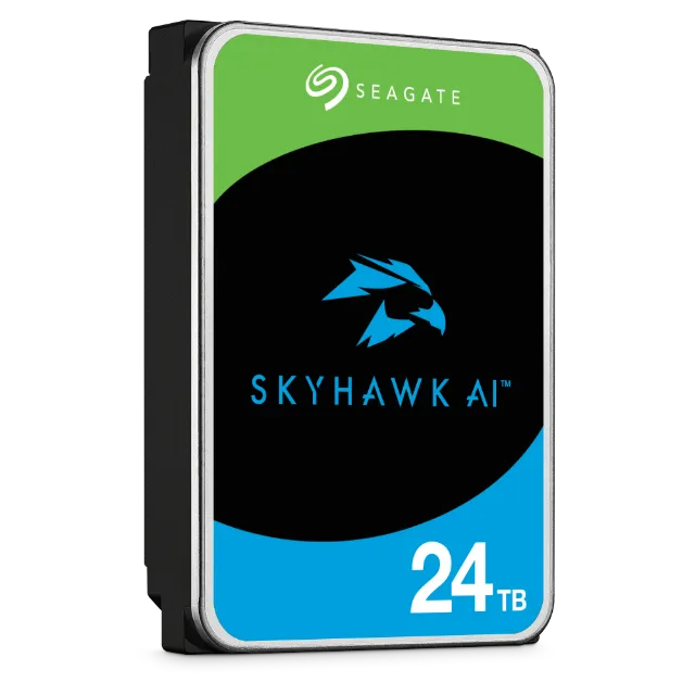 Seagate Skyhawk Ai 24TB 3.5'' Hdd Surveillance Drives; SATA 6GB/S Interface; 256MB Cache; Rpm: 7200; 512E; 5 Year L