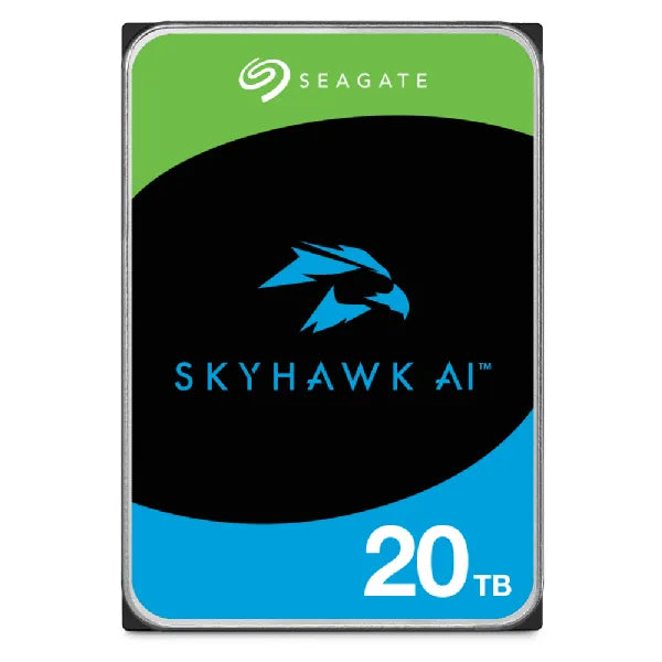 Seagate Skyhawk Ai 24TB 3.5'' Hdd Surveillance Drives; SATA 6GB/S Interface; 256MB Cache; Rpm: 7200; 512E; 5 Year L image 2