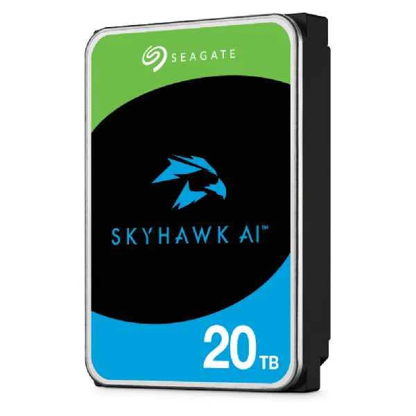 Seagate Skyhawk Ai 24TB 3.5'' Hdd Surveillance Drives; SATA 6GB/S Interface; 256MB Cache; Rpm: 7200; 512E; 5 Year L image 5