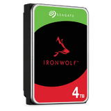Seagate Ironwolf 4TB 3.5'' Hdd Nas Drives; SATA 6GB/S Interface; 1-8 Bays Supported; Mut: 180TB/YEAR; Rv: Yes; Dual image 4