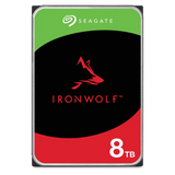 Seagate Ironwolf 8TB 3.5'' Hdd Nas Drives; SATA 6GB/S Interface; 1-8 Bays Supported; Mut: 180TB/YEAR; Rv: Yes; Dual image 2