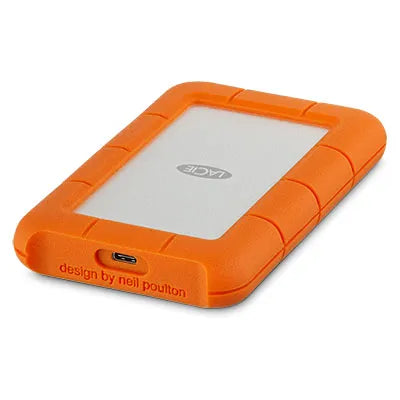 Seagate Lacie 2TB Rugged Mini USB-C; USB3.0; Drop; Crush And Rain Resistant image 2