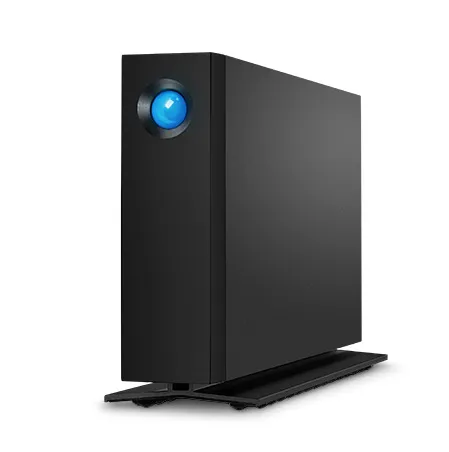 Seagate Lacie D2 Professional; 4TB; USB-C; 240MB/S Transfer Rate; Seagate Ironwolf® Pro Inside; USB 3.0; Aluminium Unibody image 2