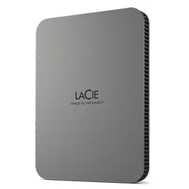 Seagate Lacie 2TB; USB-C; USB 3.1; Aluminum Enclosure; Silver image 2