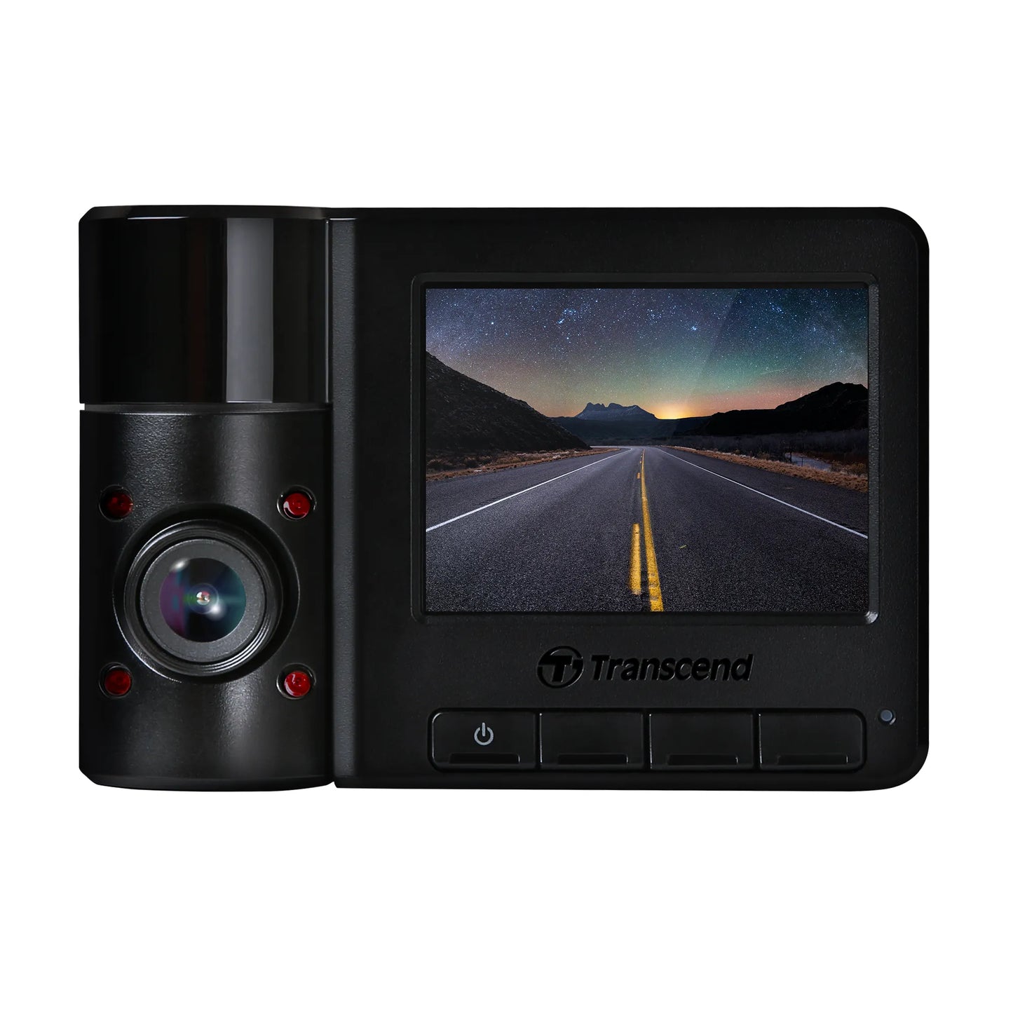 Transcend Drivepro 550 (model B) Dual Lens Dash Cam With 128GB Microsd Card image 2