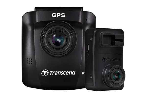 Transcend DP620 Front & Rear Dual Dashcam With 2 X 64GB High Endurance Microsd Cards image 3