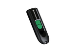 Transcend 128GB JF790C USB C (5GPBS) Capless Flash Drive Black And Green image 2