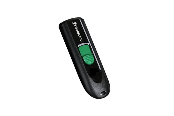 Transcend 128GB JF790C USB C (5GPBS) Capless Flash Drive Black And Green image 5