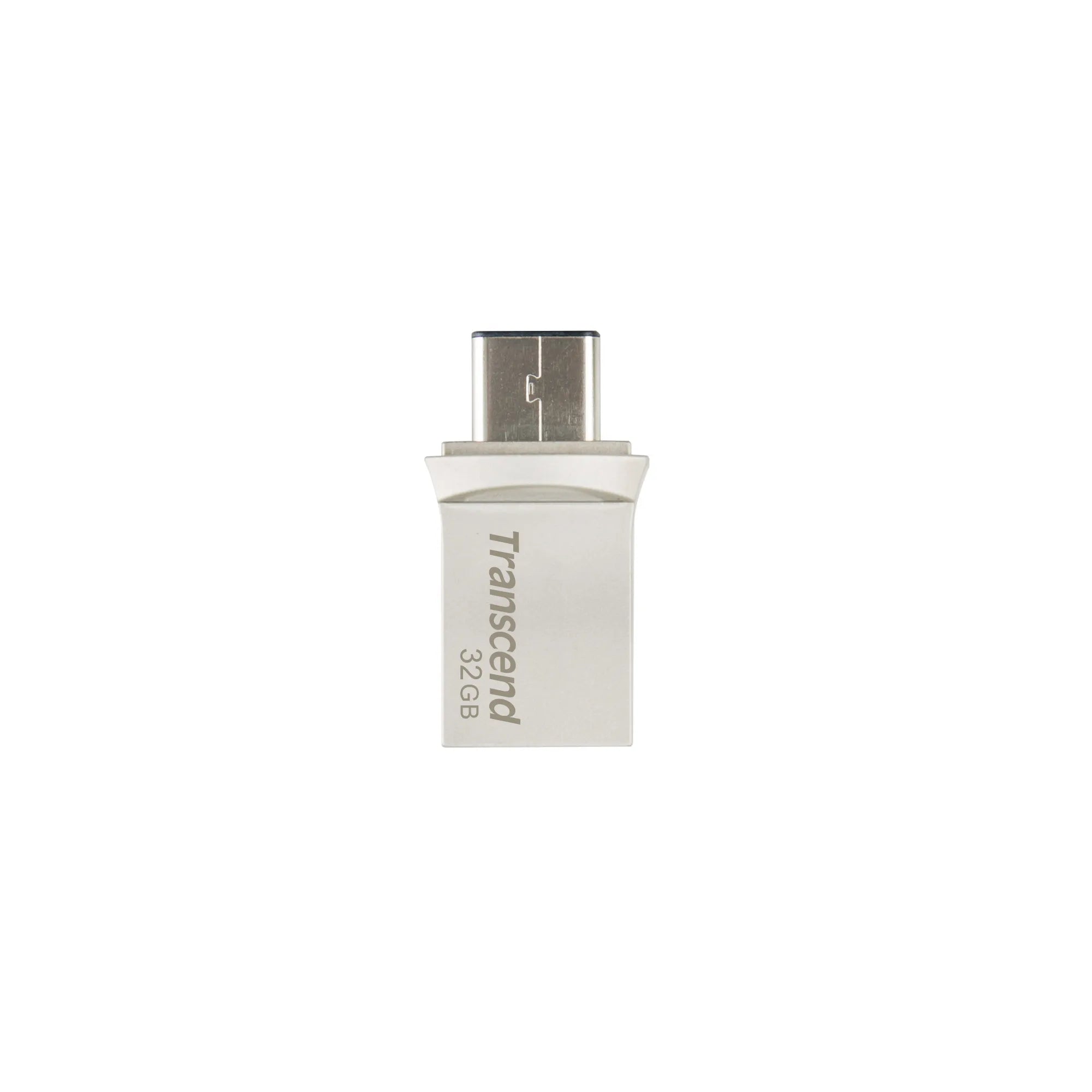 Transcend 128GB Jetflash 890 USB-C & USB 3.1 Otg Flash Drive Silver image 2