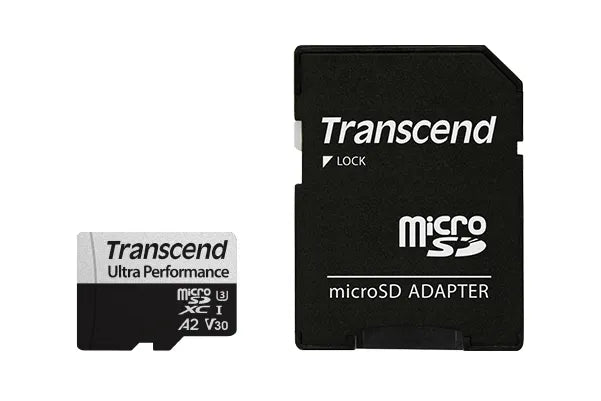 Transcend 340S 128GB Ultra Perfromance Micro Sd Uhs-I U3 V30 A2 CLASS10 Read 160 Mb/S Write 90MB/S With Sd Adptor image 5