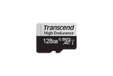 Transcend 350V 128GB High Endurance Micro Sd Uhs-I U1 CLASS10 Read 100 Mb/S Write 45MB/S With Sd Adptor image 3