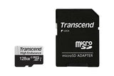 Transcend 350V 128GB High Endurance Micro Sd Uhs-I U1 CLASS10 Read 100 Mb/S Write 45MB/S With Sd Adptor image 4