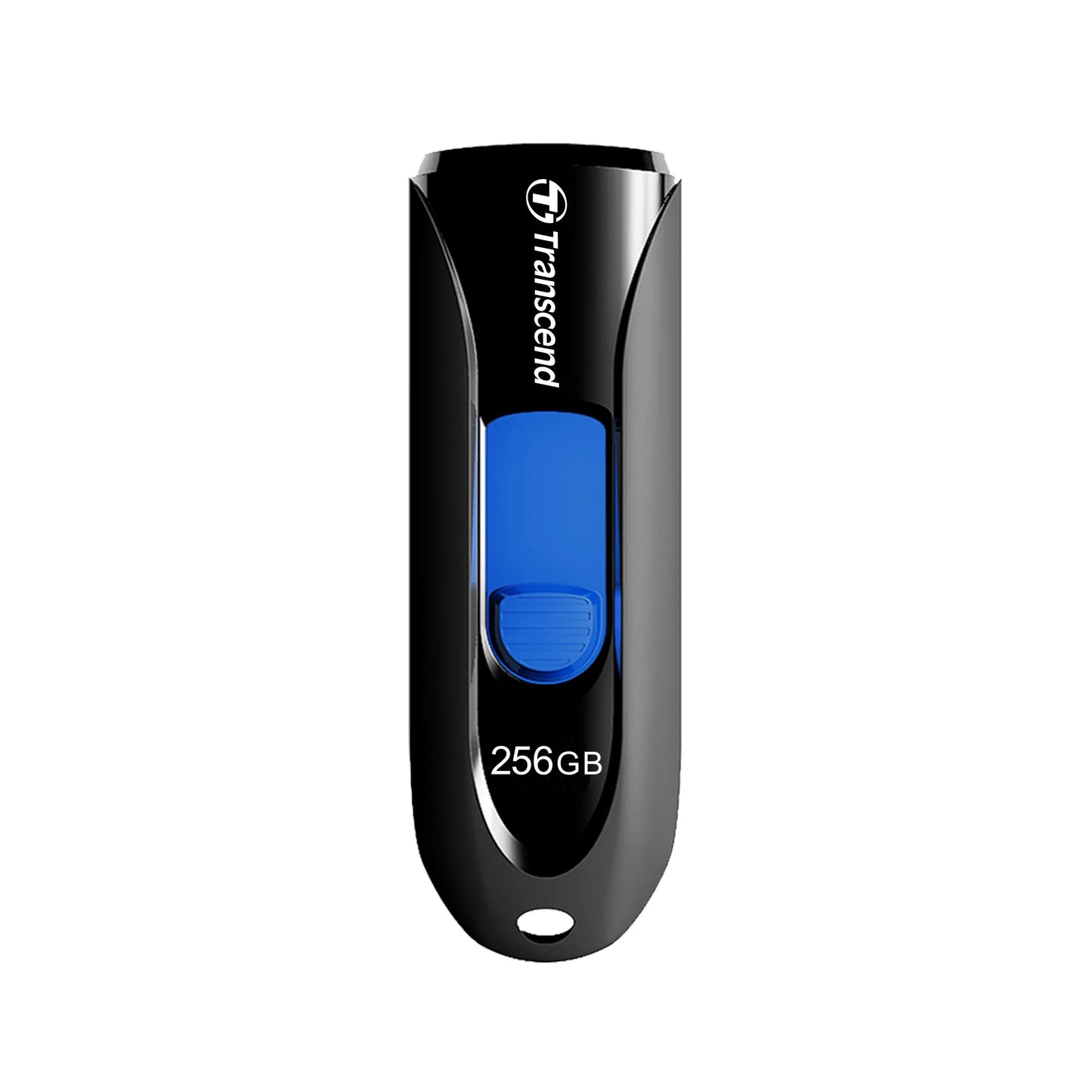 Transcend 16GB JF790 USB3.1 Gen 1 Capless Flash Drive Black And Blue image 4