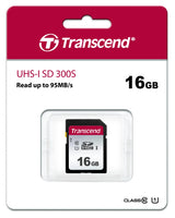 Transcend 300S 16GB Uhs-I Class 10 U1 Sdhc Card 2D Nand image 5