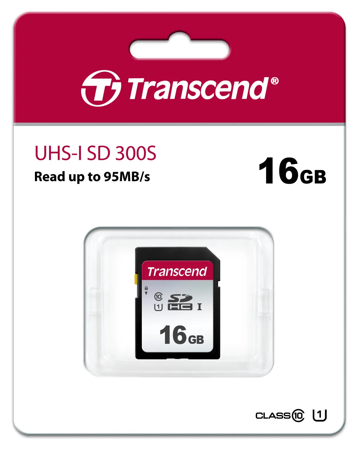 Transcend 300S 16GB Uhs-I Class 10 U1 Sdhc Card 2D Nand image 5