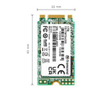 Transcend 1 TB MTS425S M.2 SATA 3 2242 SSD 3D Nand Cacheless image 4