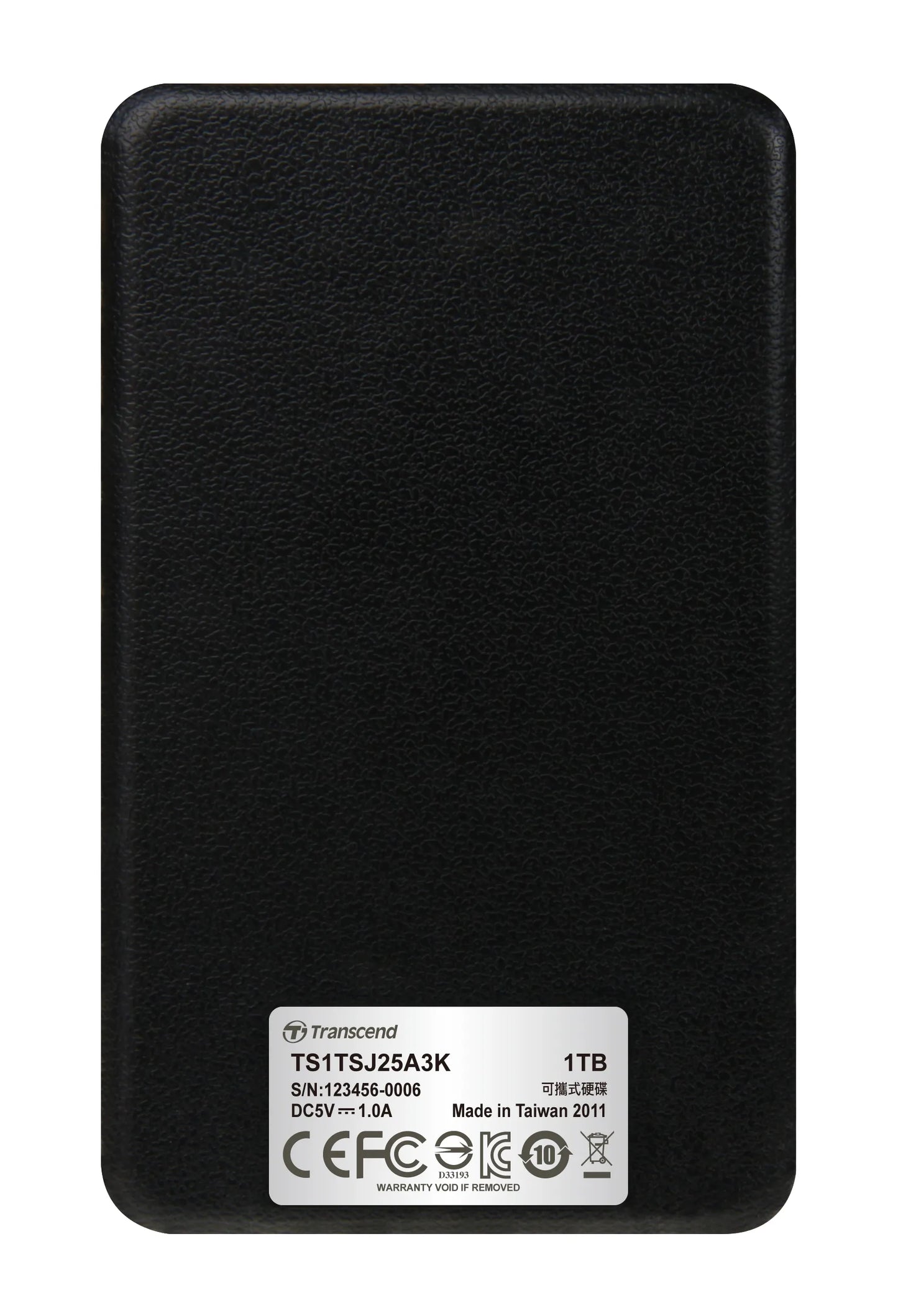 Transcend 1TB 25A3 USB3.1 2.5'' USB Hdd Black image 4