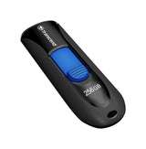 Transcend 256GB JF790 USB3.1 Gen 1 Capless Flash Drive Black And Blue image 3