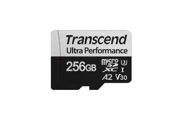 Transcend 340S 256GB Ultra Perfromance Micro Sd Uhs-I U3 V30 A2 C10 Read 160 Mb/S Write 125MB/S With Sd Adptor image 2