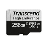 Transcend 350V 256GB High Endurance Micro Sd Uhs-I U3 C10 Sdxc Read 100 Mb/S Write 45MB/S With Sd Adptor image 4