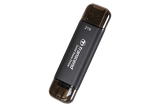 Transcend 2 TB ESD310C USB3.2 Type A & C (USB 10GBPS) Otg Compact Portable SSD Read 1050MB/S Write 950 Mb/S Black image 5