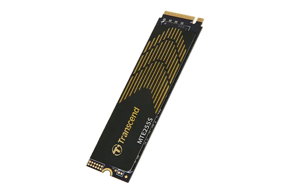 Transcend 2TB MTE255S PCI-E Gen 4X4 M.2 NVME 2280 SSD 3D Nand -7400 Mb/S Read 6500 Mb/S Write- Graphen Heat Spreader -1200TBW image 2