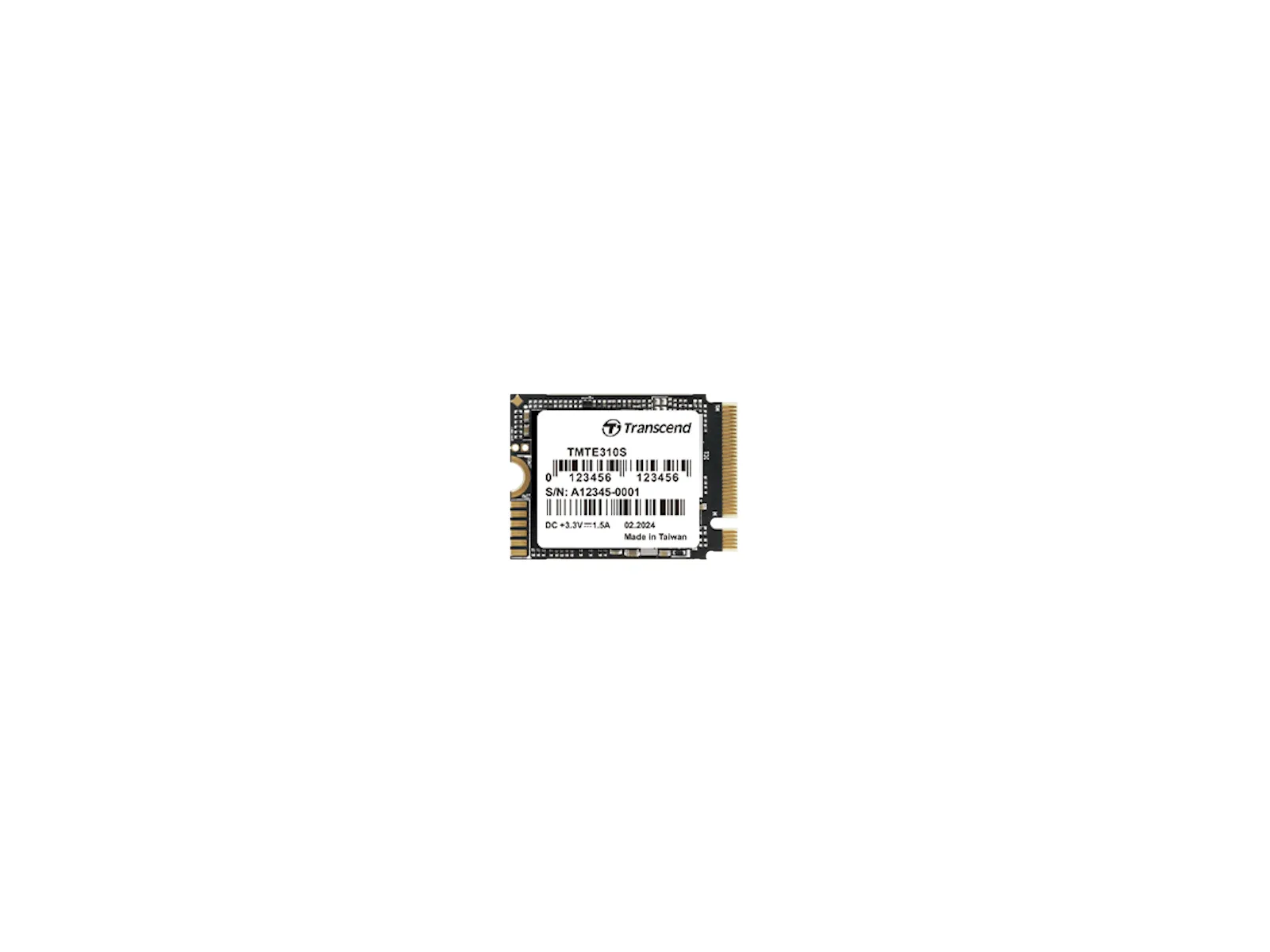 Transcend 2 TB MTE310S PCI-E Gen 4X4 M.2 2230 SSD 3D Nand 5000 Mb/S Read 4000 Mb/S Write 1200 Tbw