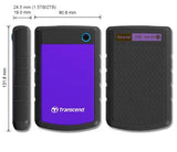 Transcend 2TB USB3.1 Rugged 2.5'' Hdd Purple image 2