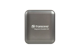 Transcend 4 TB ESD420C USB3.2 Type C (USB 20GBPS) Magnetic Portable SSD MagSafe Compatiable R/W Up To 2000MB/S Iron Grey