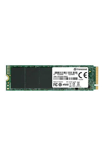Transcend MTE112S 512GB PCI-E M.2 2280 Gen 3X4 Slim Single Sided SSD 3D Tlc -Dramless image 3
