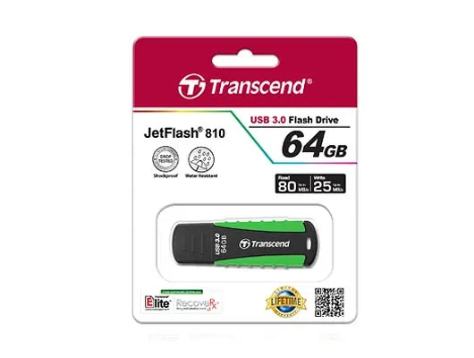 Transcend 64G USB3.0 Jetflash 810 Series image 2