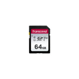 Transcend 300S 64GB Uhs-I Class 10 U1 V10 Sdxc Card -3D Nand