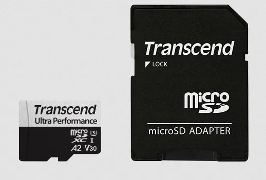 Transcend 340S 64GB Ultra Perfromance Micro Sd Uhs-I U3 V30 A2 CLASS10 Read 160 Mb/S Write 125MB/S With Sd Adptor image 3