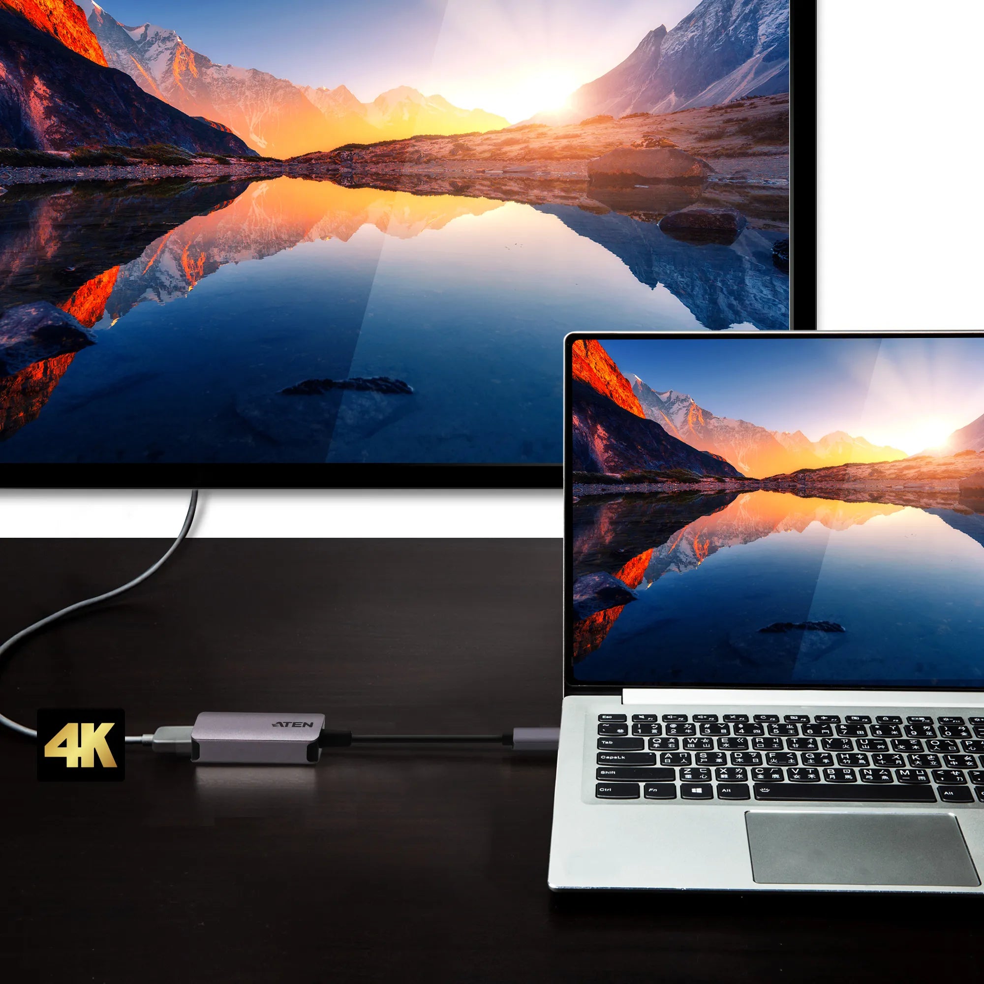 Aten USB-C To HDMI 4K Adapter image 3