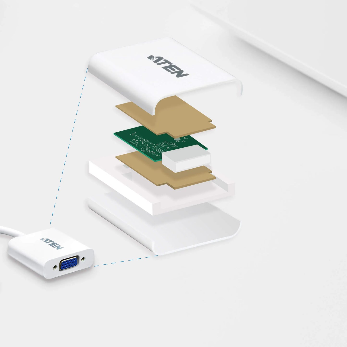 Aten Displayport To VGA Adapter image 3