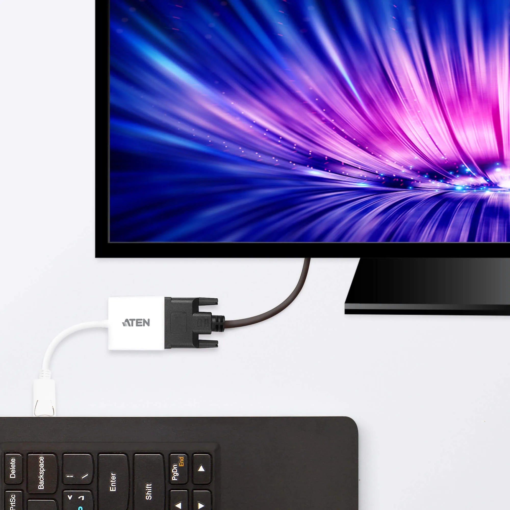 Aten Displayport To Dvi Adapter (dvi-I). image 3