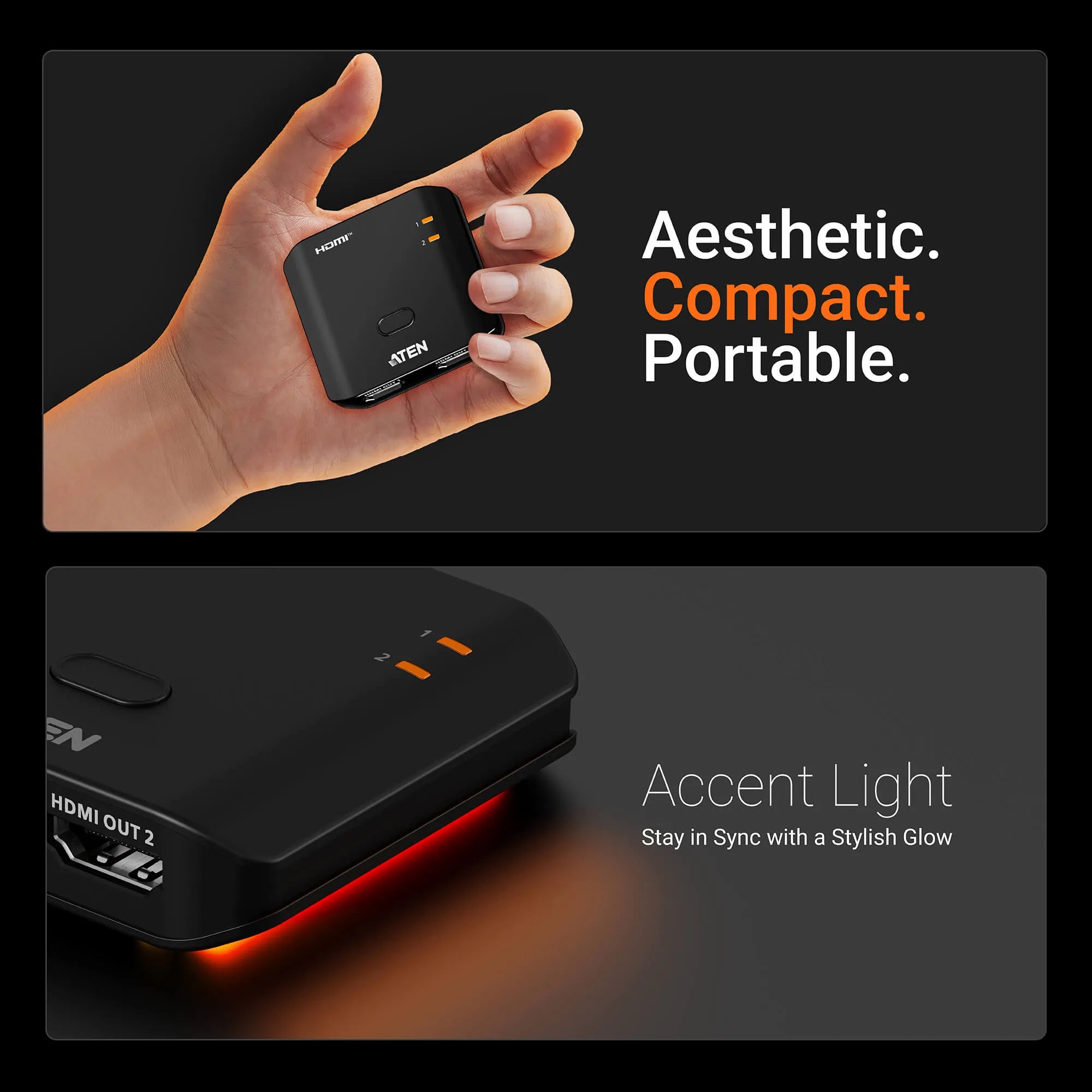 Aten 2-PORT 8K HDMI Splitter image 3