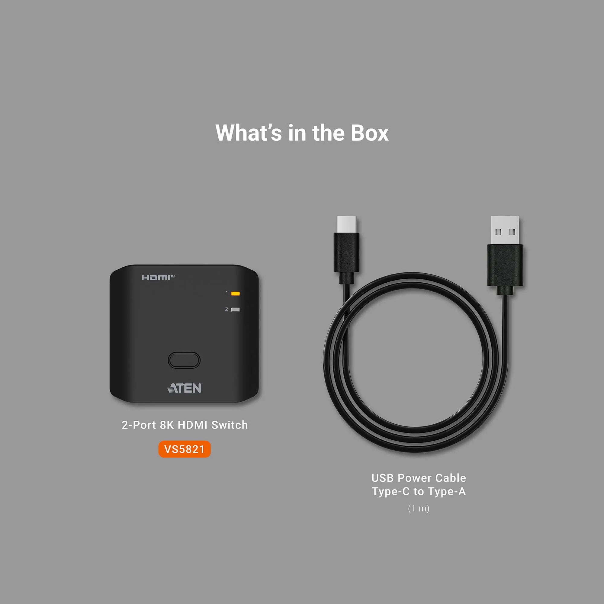 Aten 2-PORT 8K HDMI Switch image 5